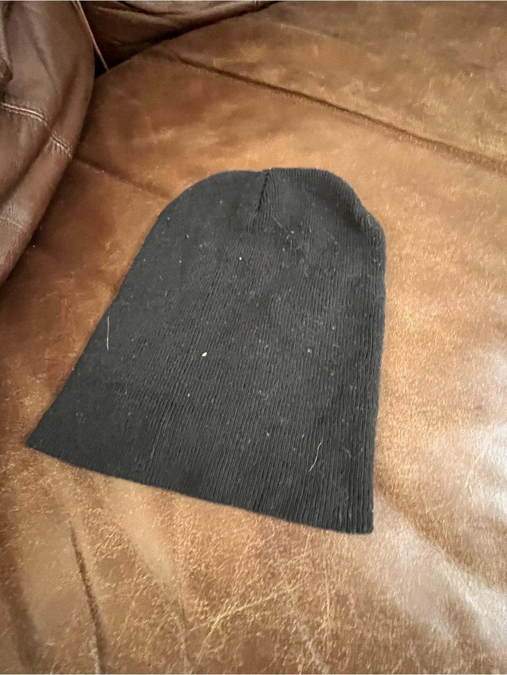Classic Black Knit Beanie